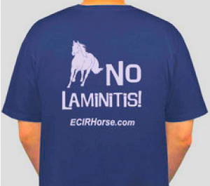 No Laminitis Conference T-shirt 2011