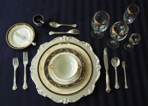 Formal Place Setting